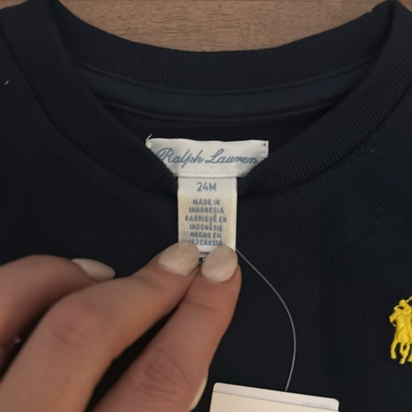Ralph lauren baby t-shirt with ponnies 24 m - Picture 3 of 3